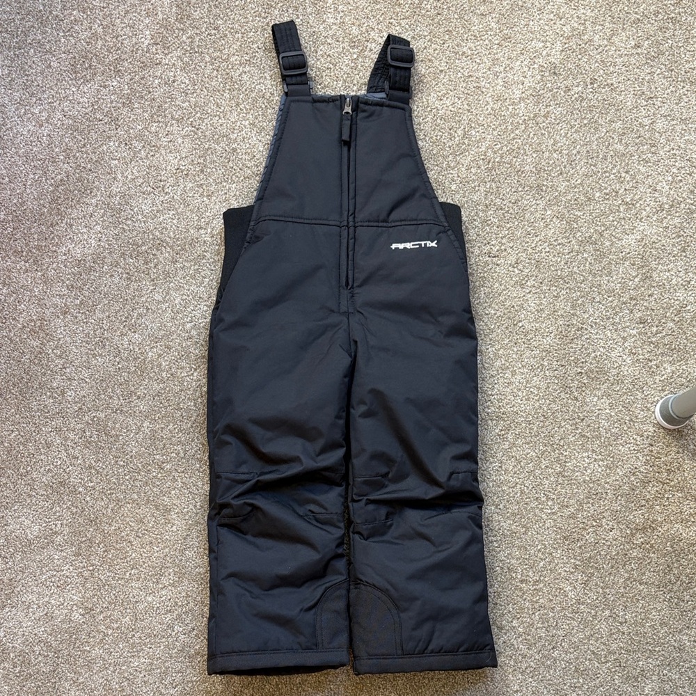 Arctix Kids Charcoal Snow Bib Overalls